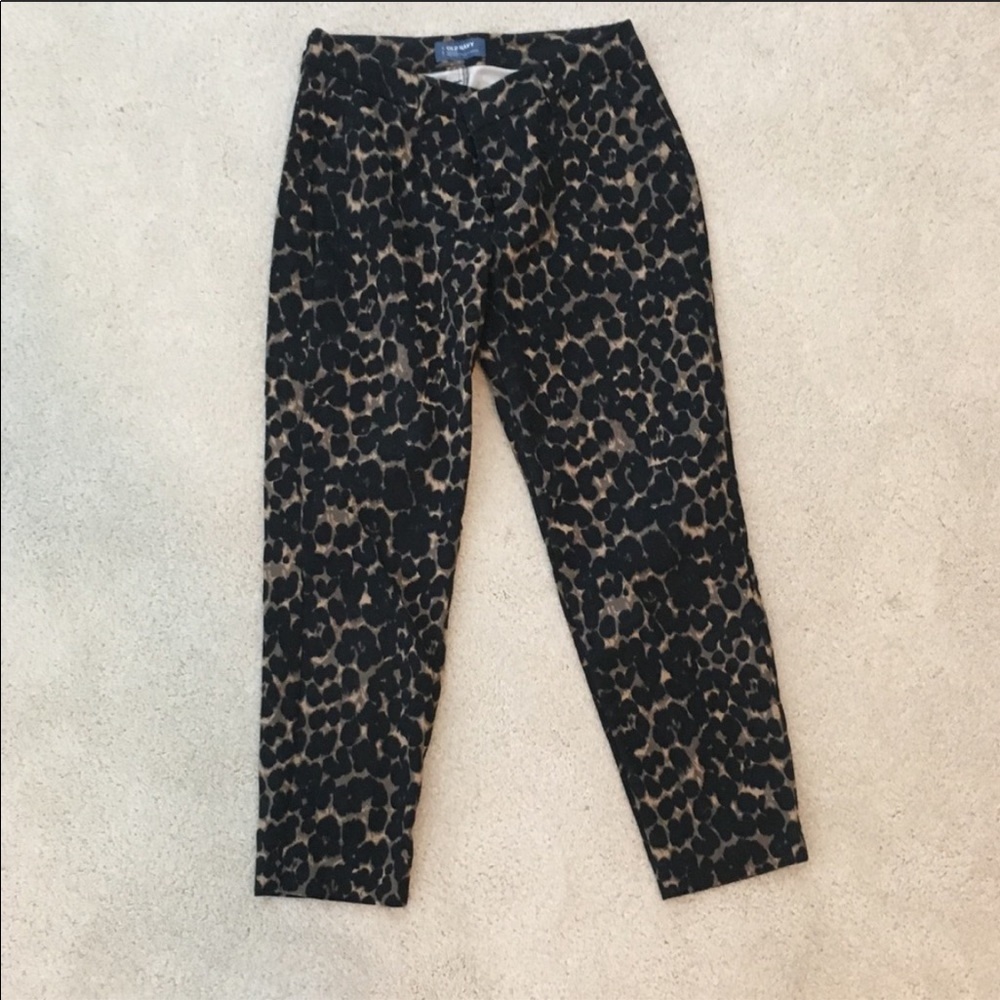 Old Navy cheetah pants